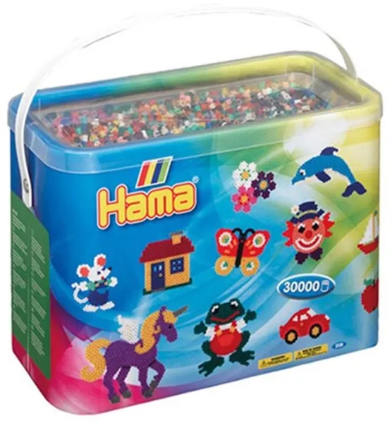 HAMA Midi Perler 30.000 stk 22 Farver Mix - 0867